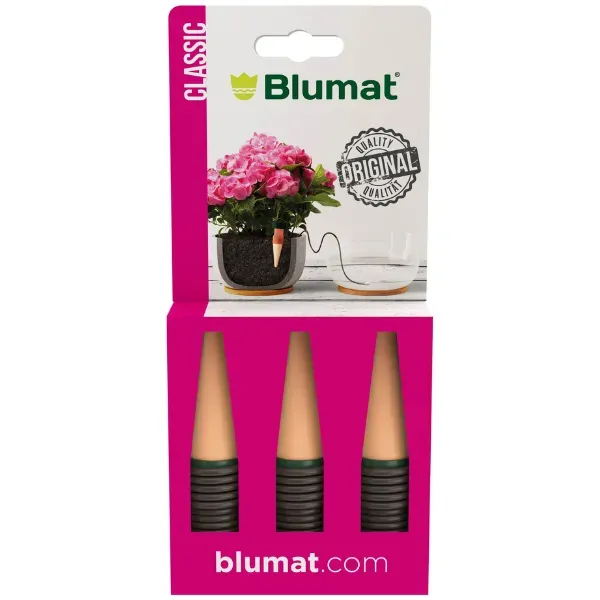 Blumat Classic coni irrigazione ceramica set 3 pezzi