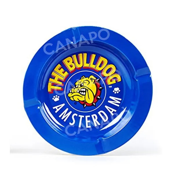 The Bulldog Amsterdam Tin Ashtray posacenere alluminio