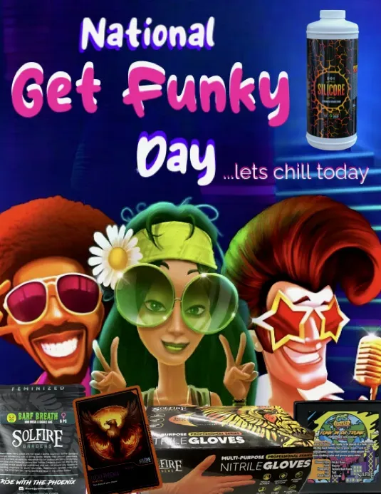 Solfire Gardens National Get Funky Day kit semi Silicore