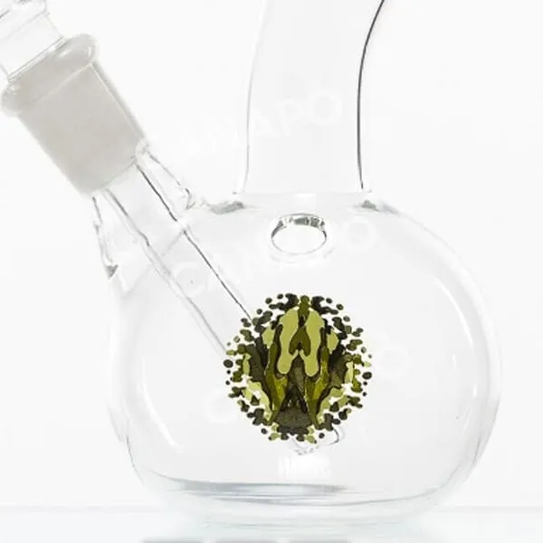 Greenline Peace bong vetro mimetico 18 cm camouflage