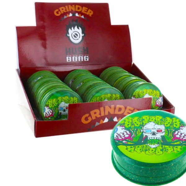 Beuz Cool Skull grinder bioplastica 60 mm 3 parti