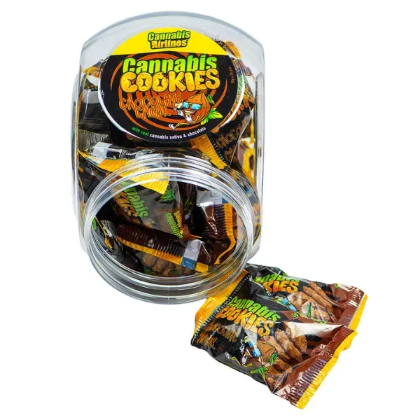Cannabis Airlines Chocolate Chunk biscotti canapa 20g cioccolato
