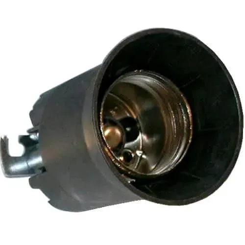 Vossloh-Schwabe portalampada adattatore E40 termoplastica nero