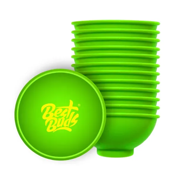 Best Buds mistiera silicone 7 cm verde antiaderente