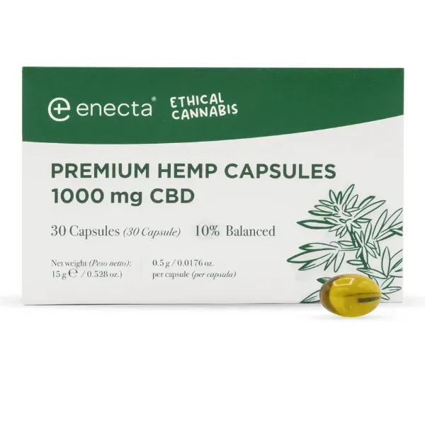 Enecta capsule CBD 10% softgel 30 capsule 1000 mg