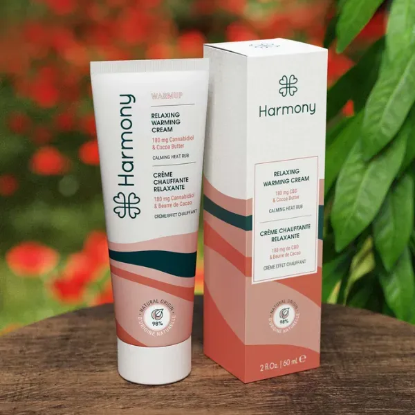 Harmony Warmup crema riscaldante CBD 60 ml promo 1+1