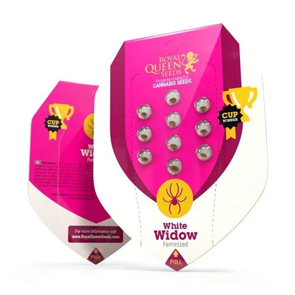 Royal Queen Seeds White Widow semi femminizzati 3 semi