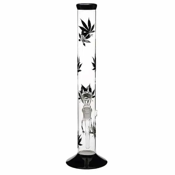 Multi Leaf Hangover Black Edition bong in vetro 30 cm