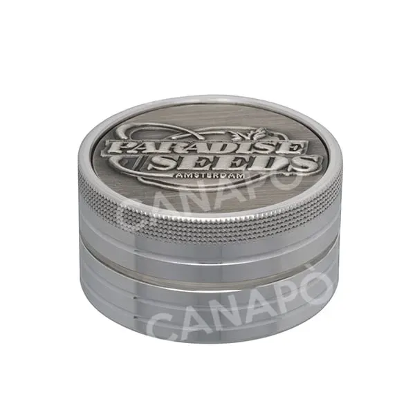 Paradise Seeds Grinder metallo 2 parti 38mm argento