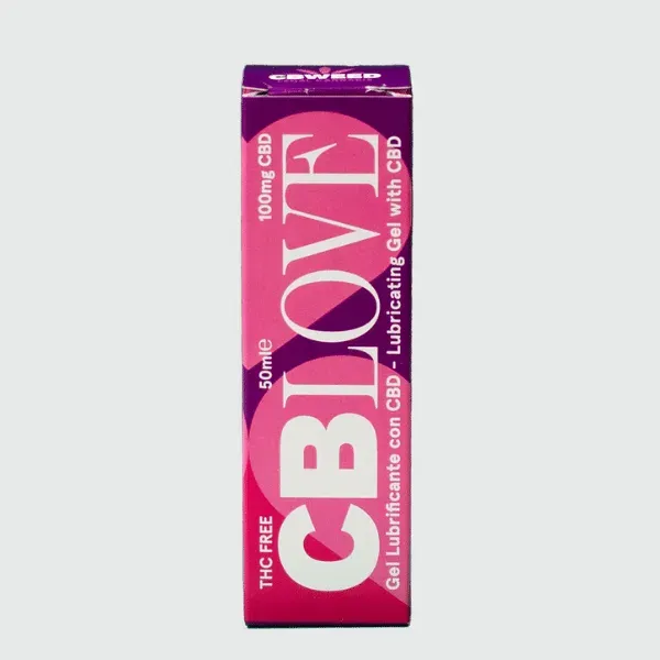 Cbweed Cblove gel lubrificante intimo 50ml CBD aloe