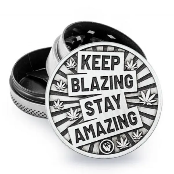 Keep Blazing grinder metallo 3 parti 40 mm