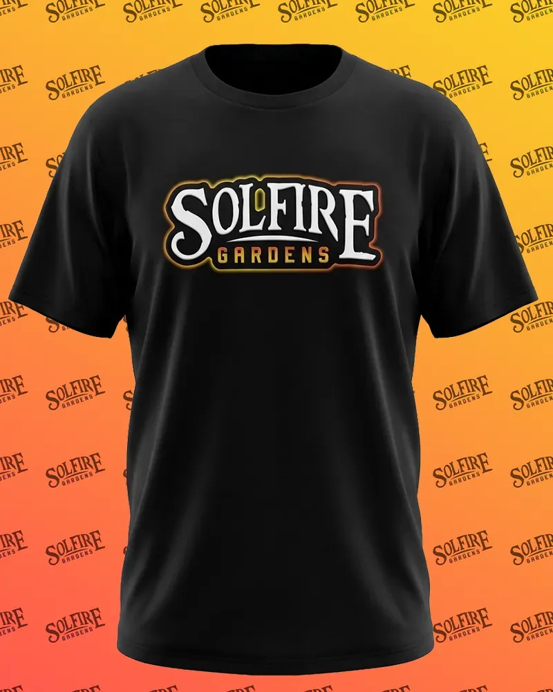 Solfire Gardens Legacy Logo Tee maglietta cotone