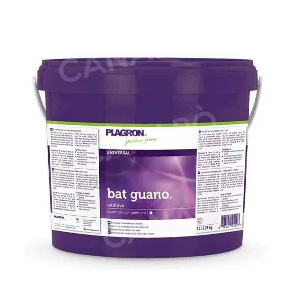 Plagron Bat Guano concime bio fioritura NPK 3-15-4 barattolo 1kg