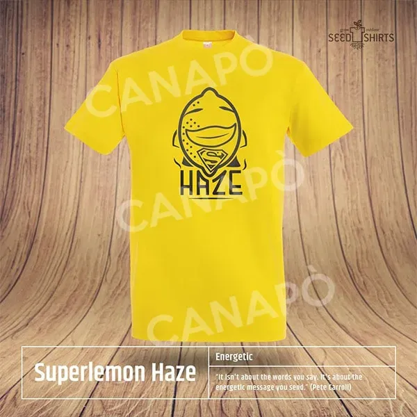 Seedshirts Super Lemon Haze maglietta t-shirt cotone
