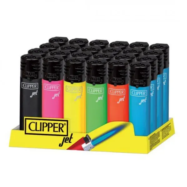 Clipper Jet Flame Accendino Antivento ricaricabile
