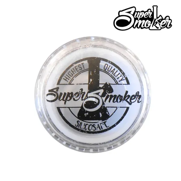 SuperSmoker SilicoSafe contenitore silicone 3 ml bianco