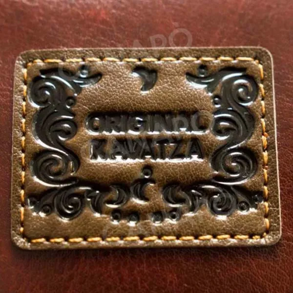 Original Kavatza Brown TPU29 porta tabacco ecopelle