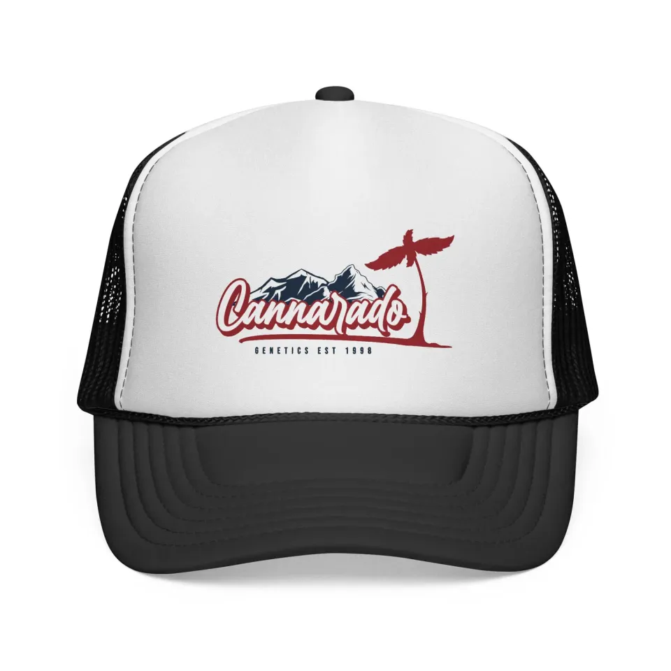 Cannarado Genetics Logo Trucker cappellino snapback regolabile