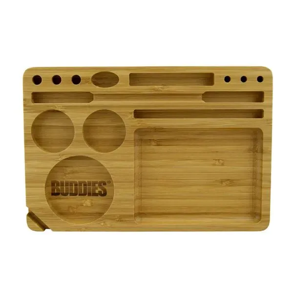Buddies Rolling Tray vassoio bambù medium 23cm