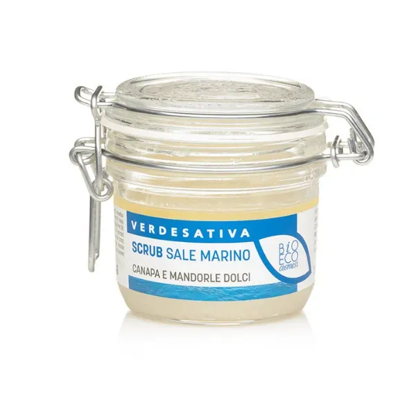Verdesativa Scrub Sale Marino scrub corpo 250g canapa
