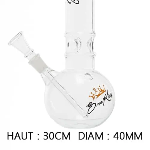 SmoKing bong in vetro 30cm leone