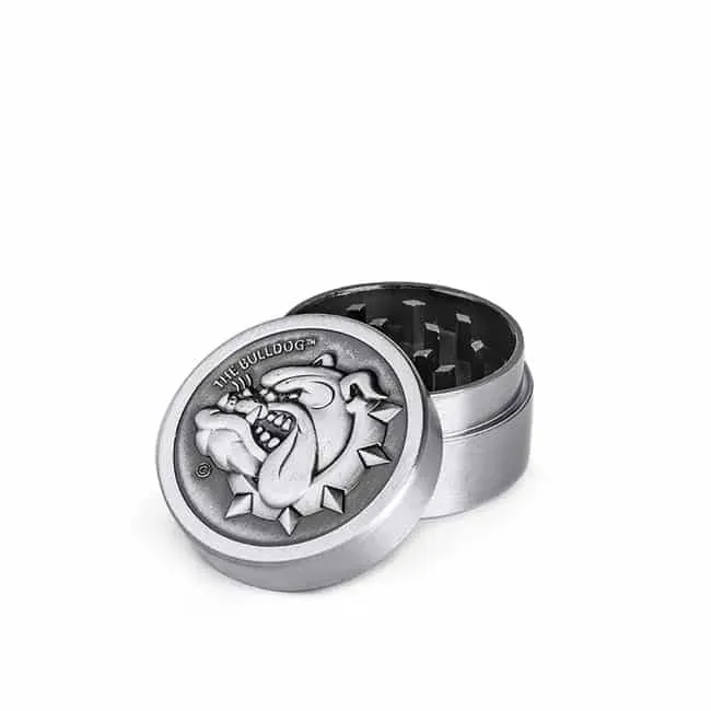 The Bulldog Amsterdam grinder metallo 2 parti 40 mm denti diamantati
