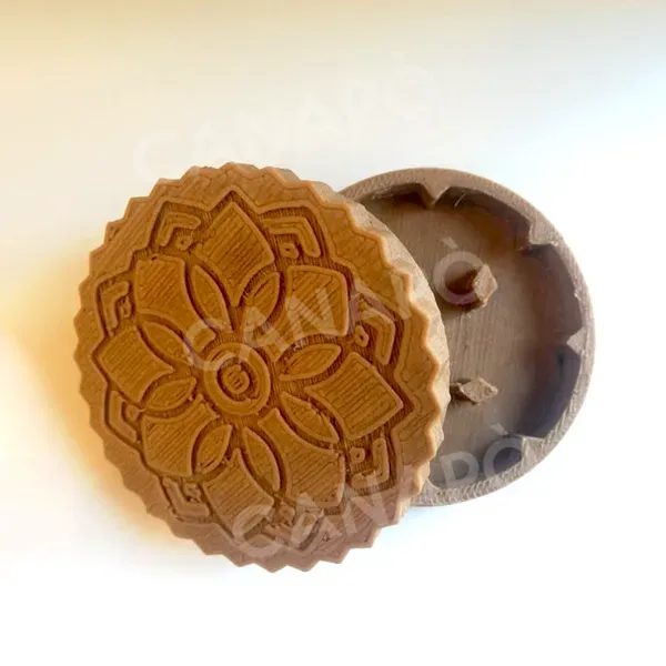 Canapo Mandala grinder canapa biodegradabile 55 mm
