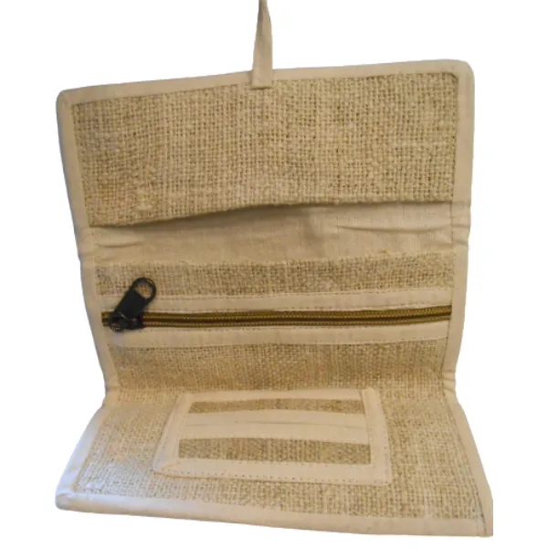 HEMP portatabacco canapa e cotone 17x7,5 cm naturale