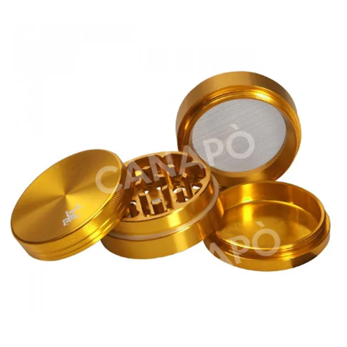 Black Leaf grinder alluminio 4 parti 40 mm