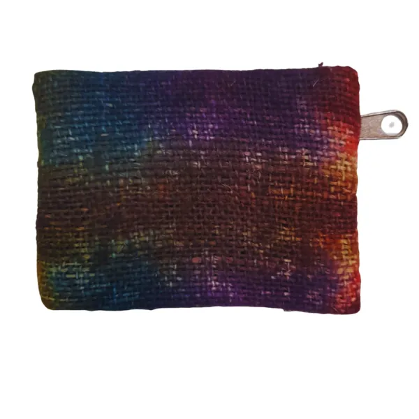 Pure Hemp Boho portamonete canapa piccolo 10 cm