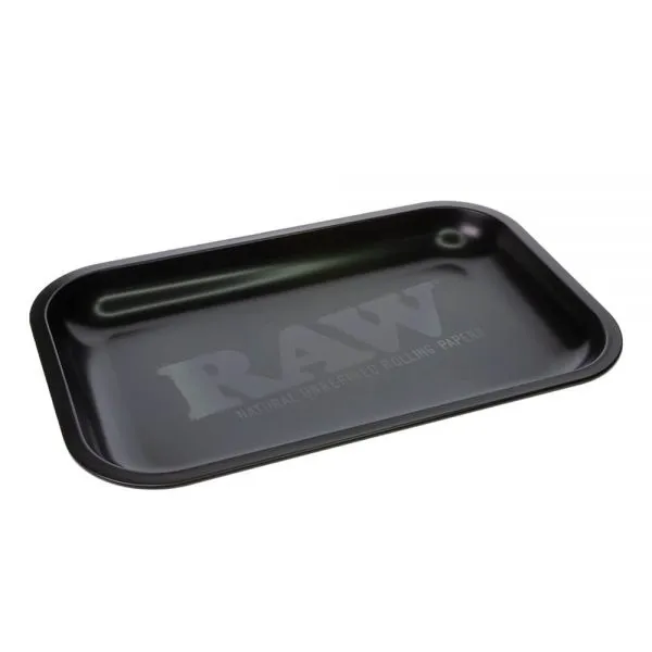 RAW All Black vassoio rollare metallo medium nero