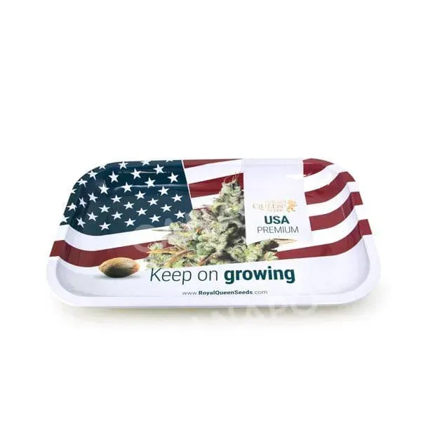 Royal Queen Seeds mistiera vassoio metallo 27,5 cm
