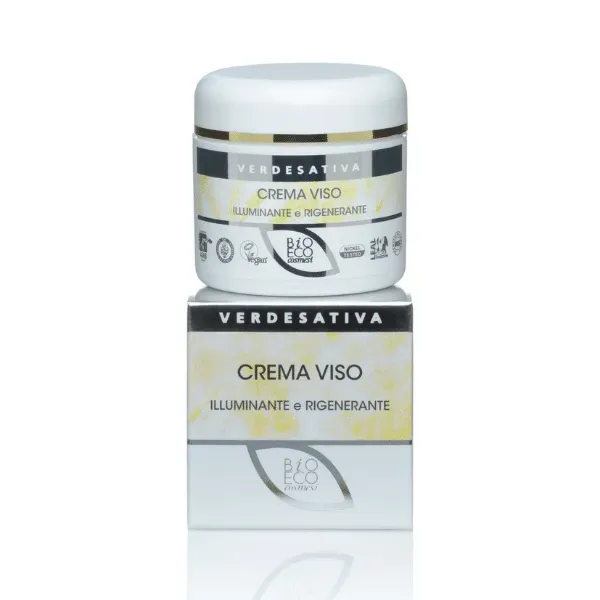 Verdesativa Illuminante Rigenerante crema viso 50ml illuminante