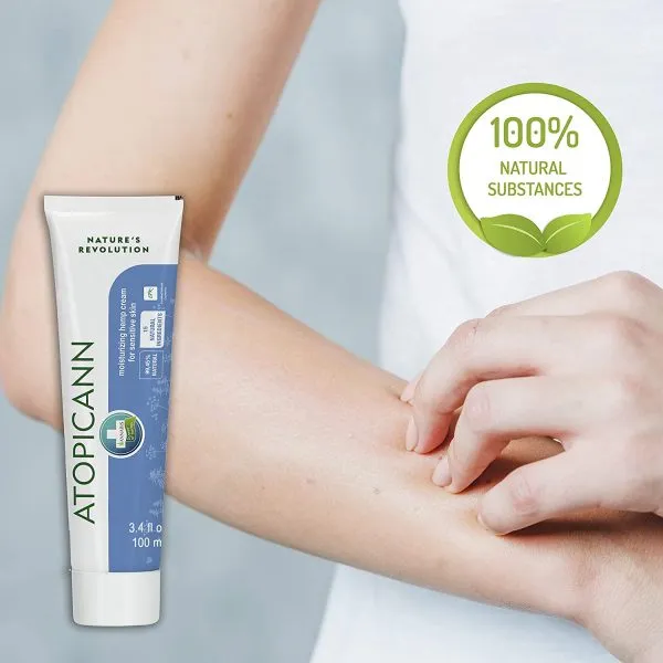 Annabis Atopicann crema canapa 100 ml pelli atopiche