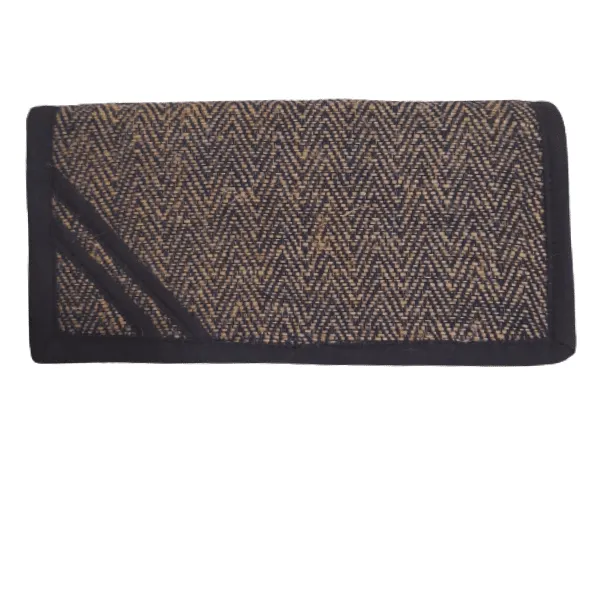 Pure Hemp portafoglio canapa naturale 7 scomparti magnetico