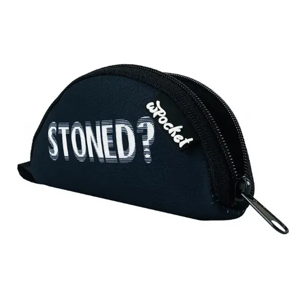 Best Buds Stoned mistiera portatile zip 13 cm ecopelle