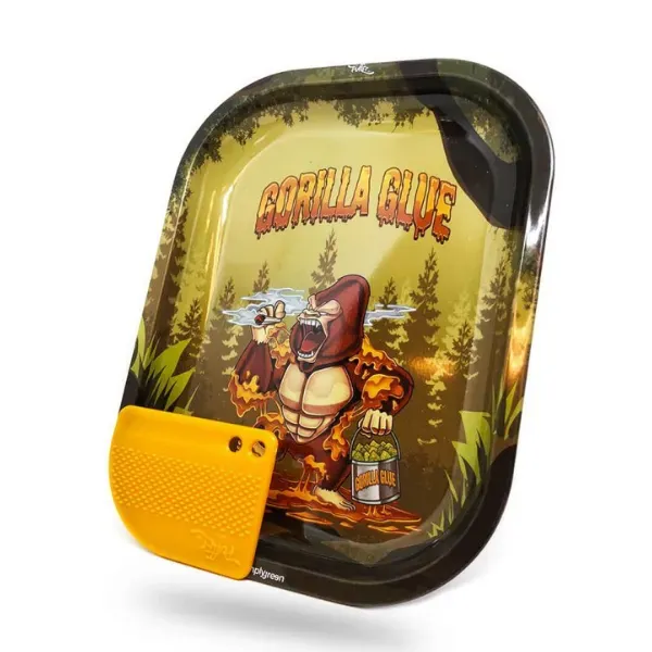Best Buds Gorilla Glue vassoio metallo Small con spatola