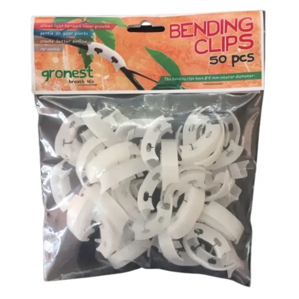 Gronest Bending Clips clip LST 25 pezzi bianche 6 mm