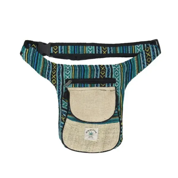 Himalayan HB67 marsupio laterale canapa unisex regolabile