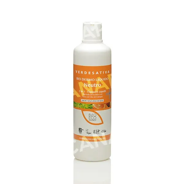 Canapo detergente corpo e intimo canapa aloe 500ml neutro