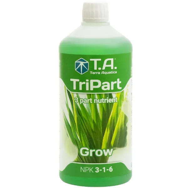 Terra Aquatica TriPart Grow Fertilizzante 1 Litro Vegetativa