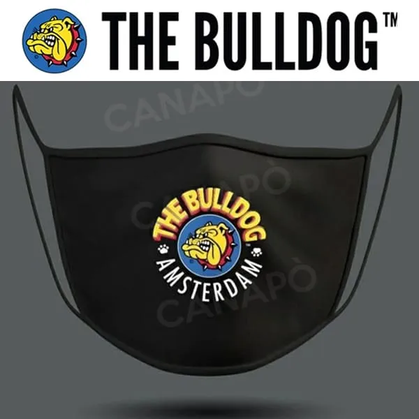 The Bulldog Amsterdam mascherina lavabile cotone