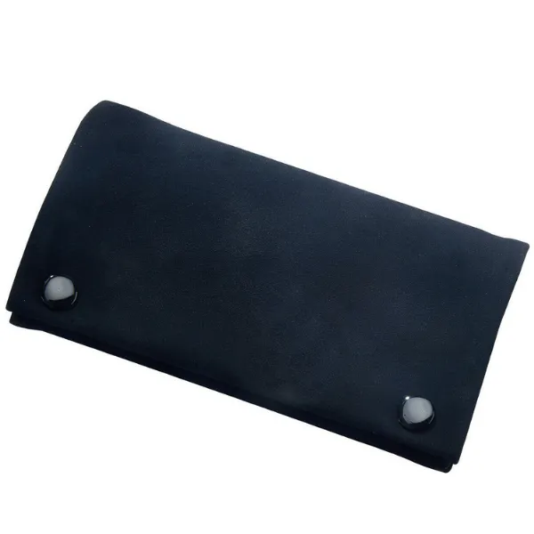 Champ French Pouch astuccio portatabacco pelle scamosciata zip