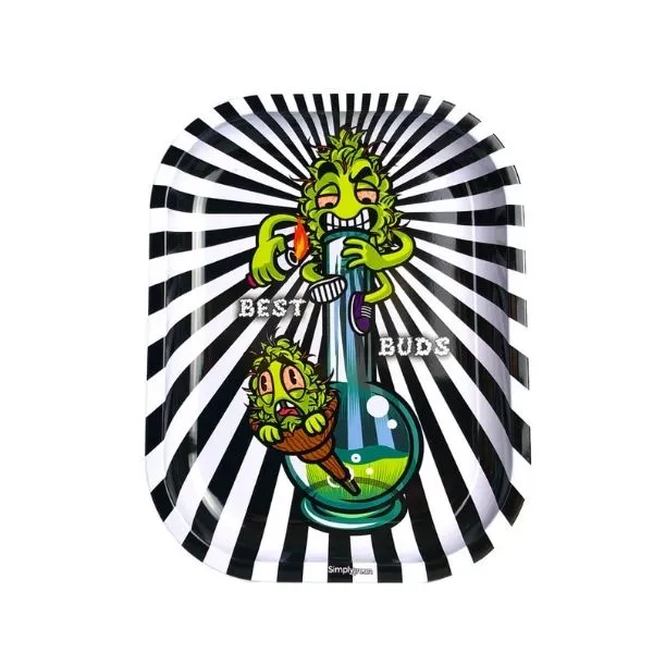 Best Buds Smoke Me Small vassoio metallo 18,5 cm