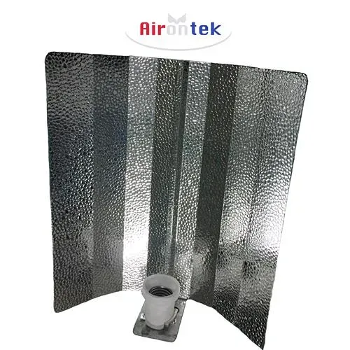 Airontek Stuco Riflettore Alluminio HPS/MH E40 47x47,5cm