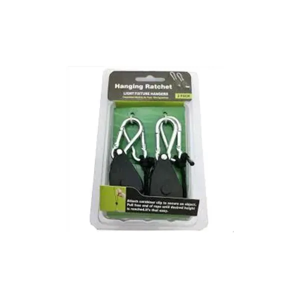 EasyGrow Rope Ratchet carrucole grow box 68kg x2