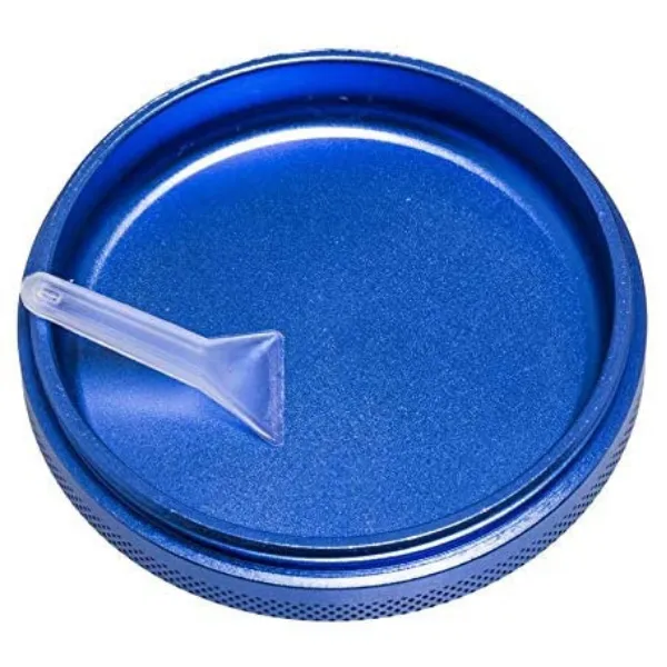 Grace Glass Grace Rasta grinder metallo 4 parti blu 62 mm