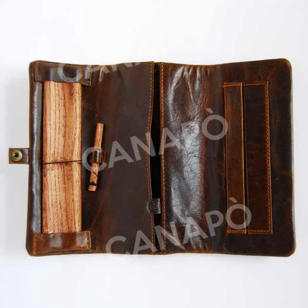 The Bulldog Amsterdam astuccio portatabacco pelle grande