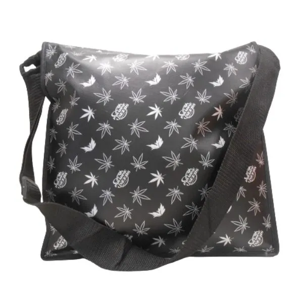 Paradise Seeds borsa tracolla messenger nera 29x34