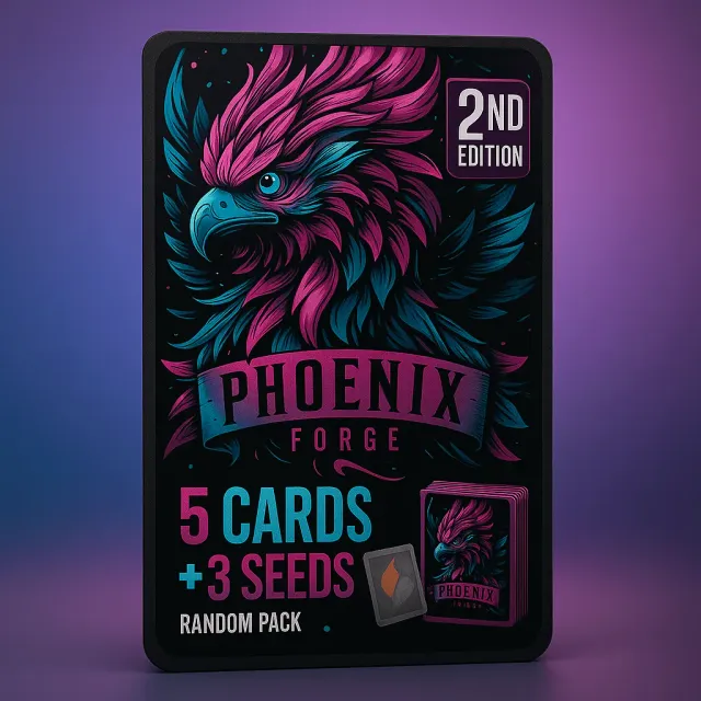 Solfire Gardens Phoenix Forge Booster Pack semi anime